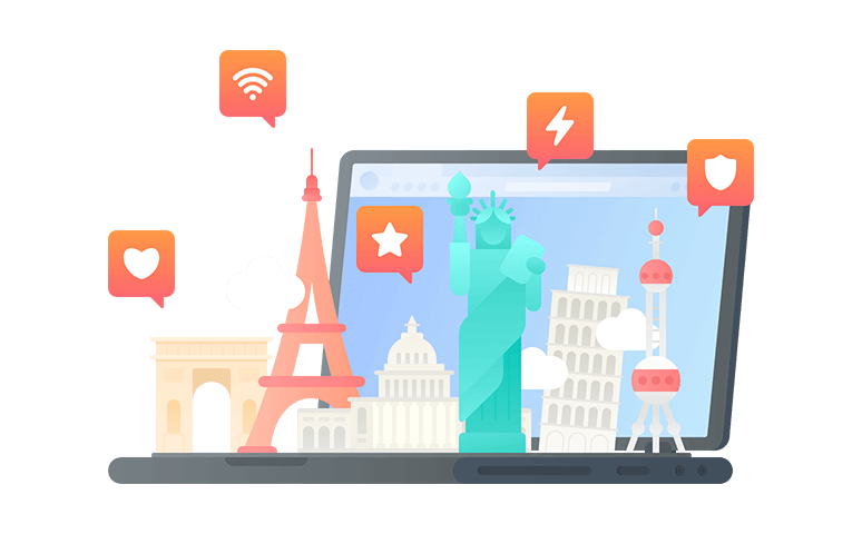 在科摩罗连接到中国的代理 - 海龟VPN