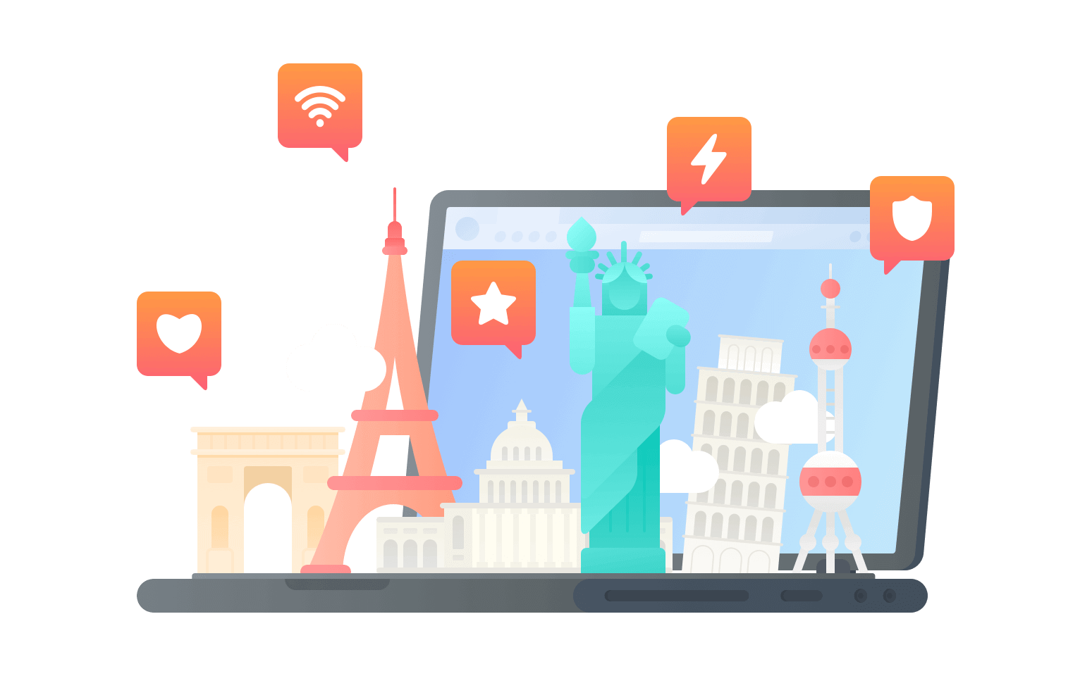 在科摩罗连接到中国的代理 - 海龟VPN
